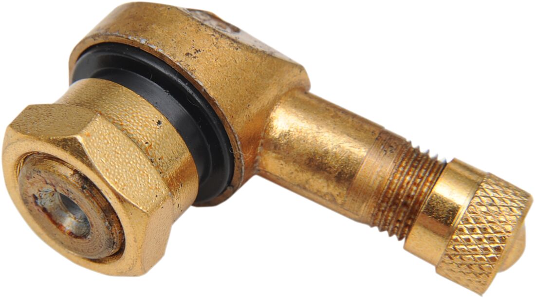 K&L-SUPPLY, VALVE STEM, 10MM, BASE 90° BEND, GOLD