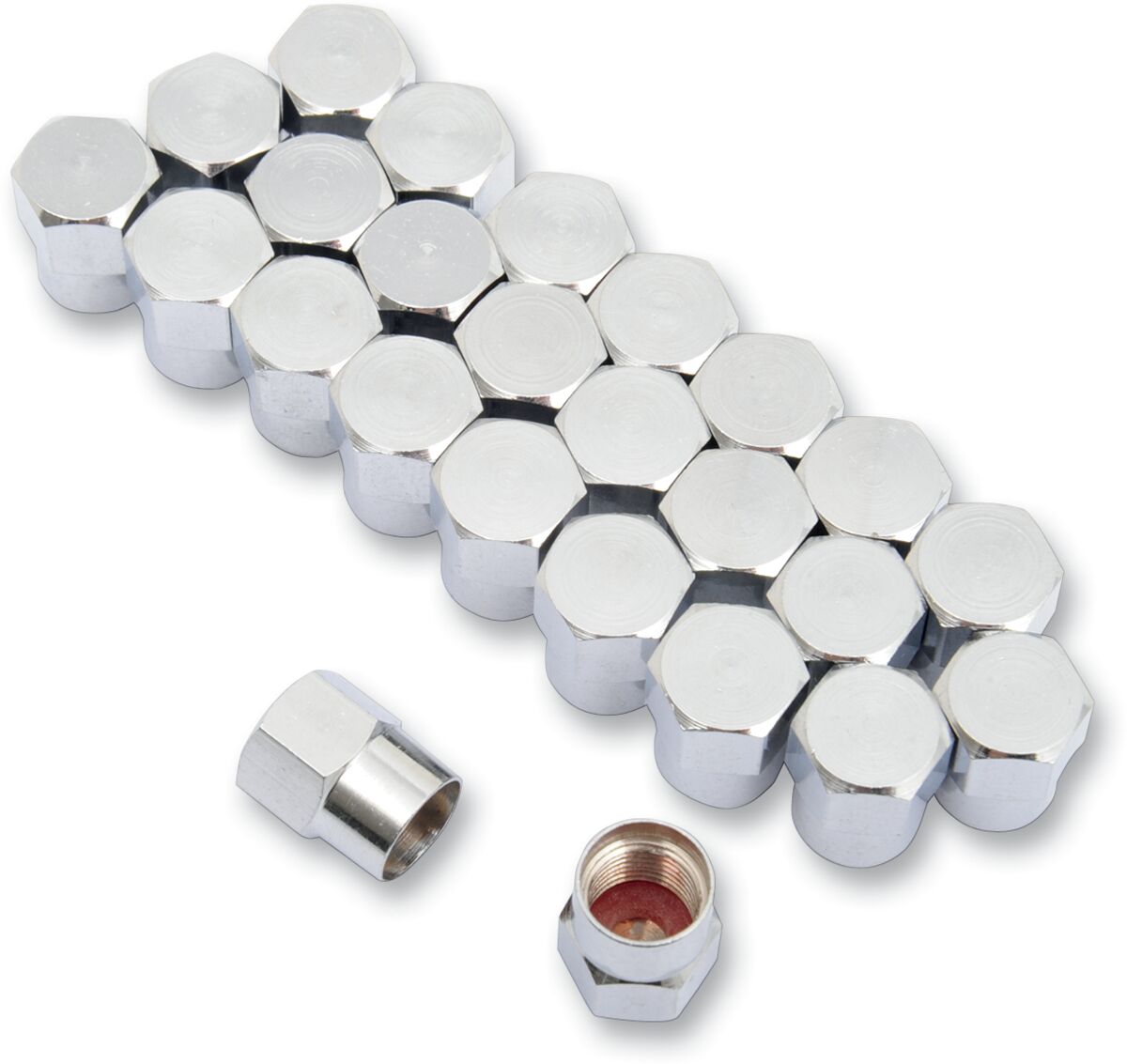 K&L-SUPPLY, VALVE STEM CAPS, CHROME
