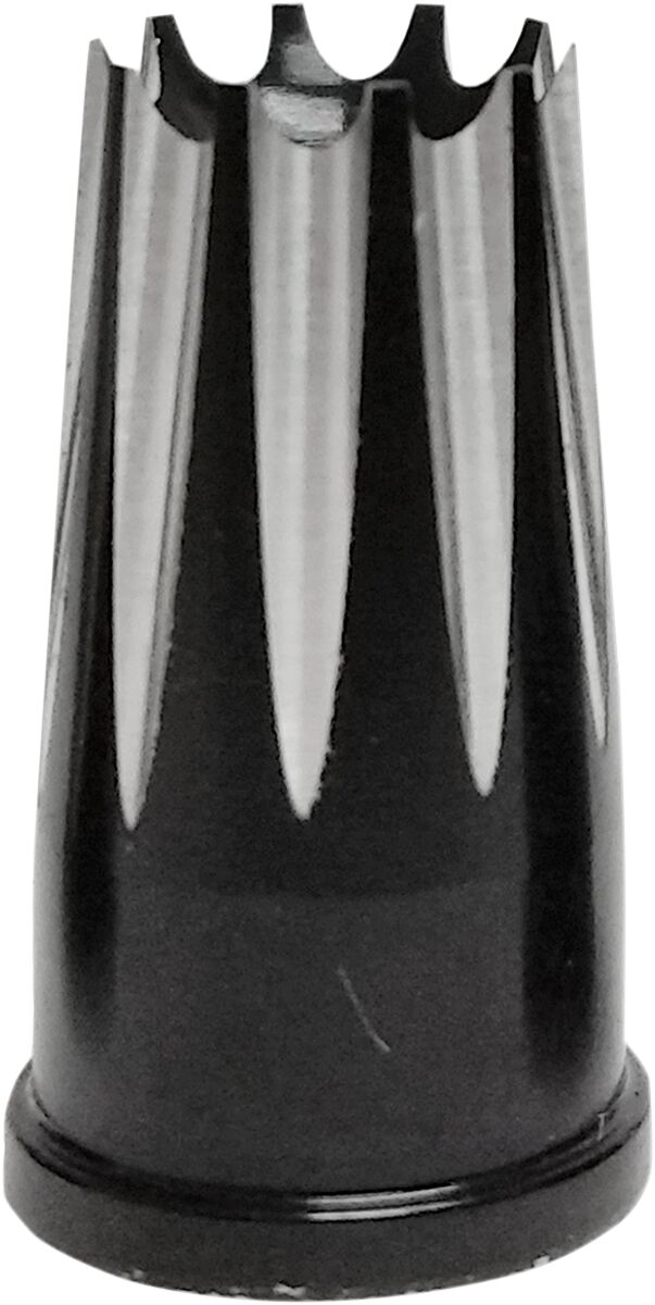 VALVE STEM CAP EXCALIBUR BLACK/NATURAL