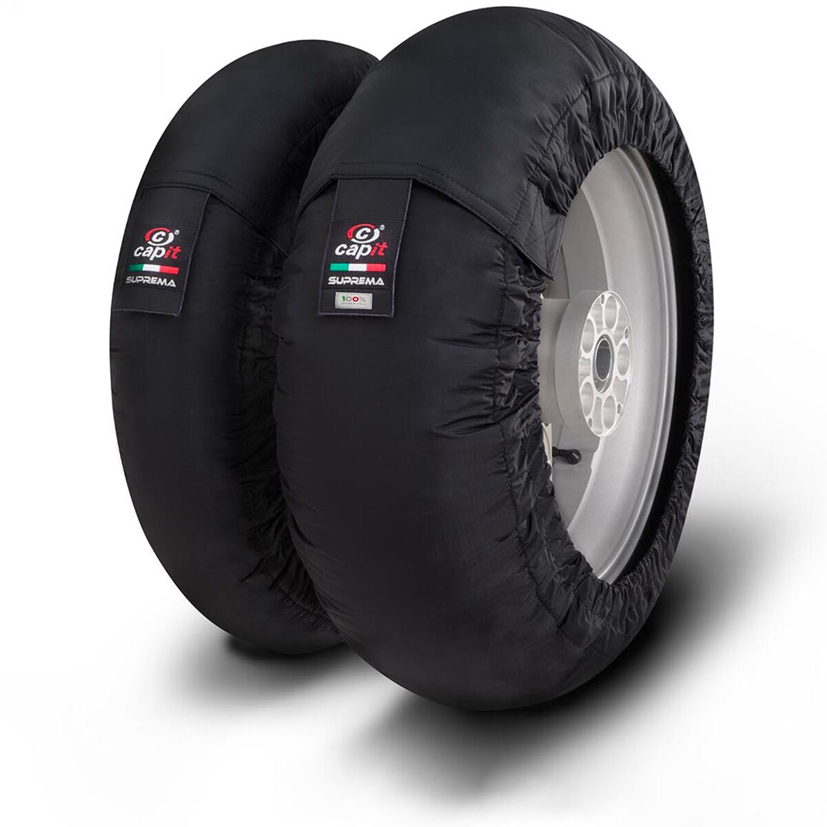 TIRE WARMER SET SUPREMA SPINA M/XL 17" BLACK