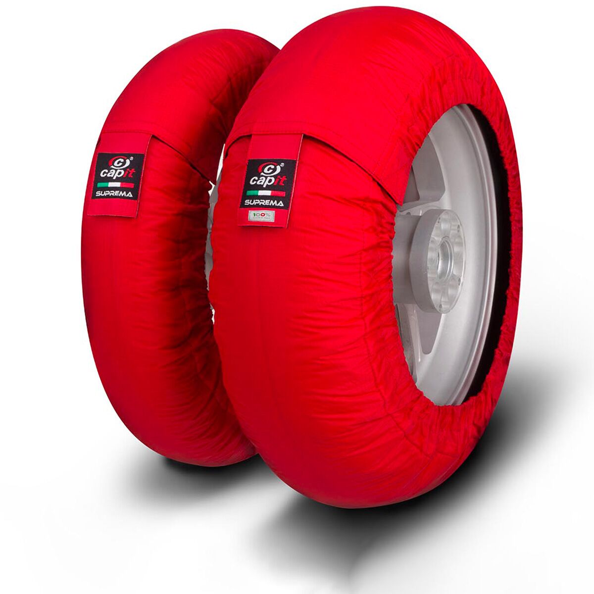 TIRE WARMER SET SUPREMA SPINA M/XL 17" RED