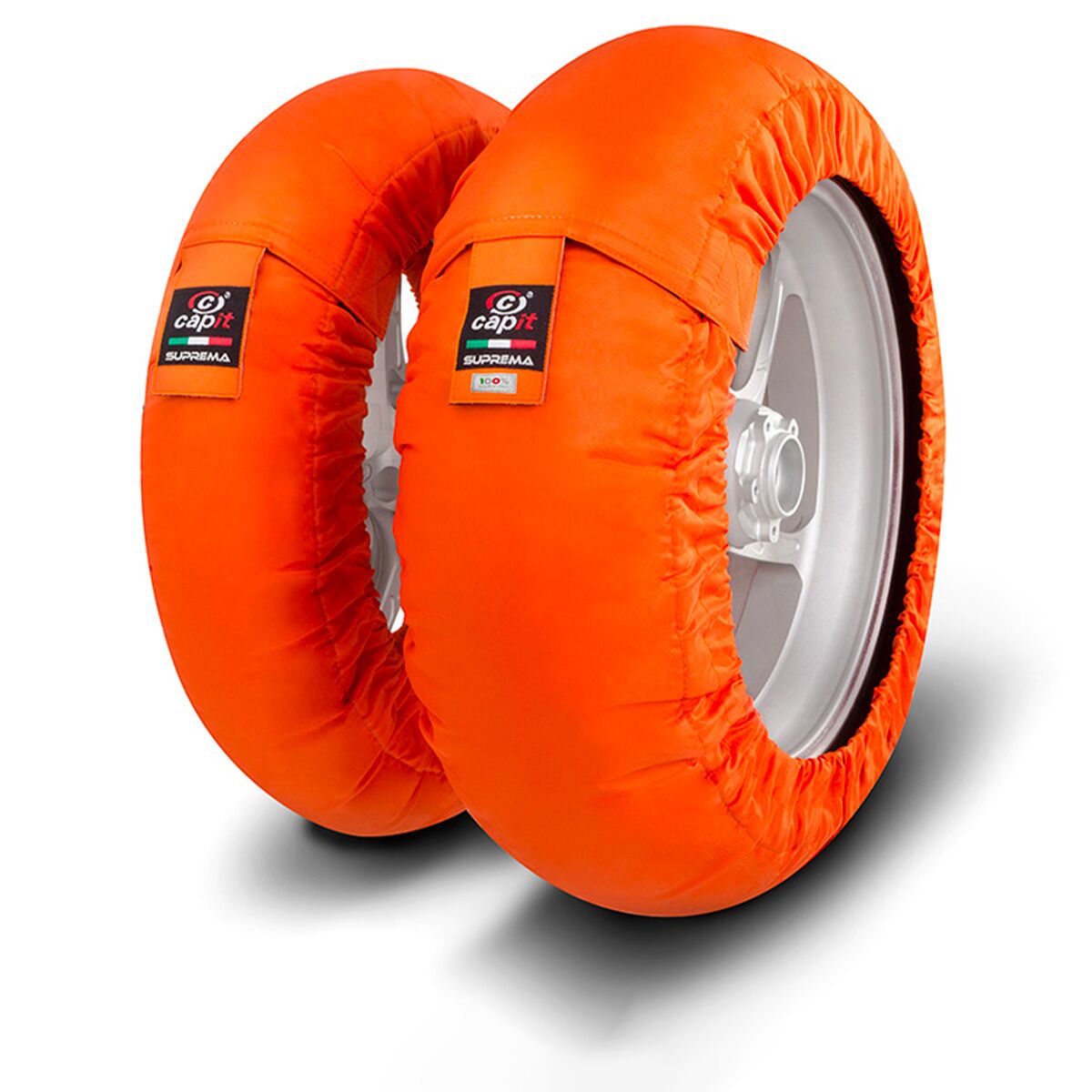 TIRE WARMER SET SUPREMA SPINA M/XL 17" ORANGE