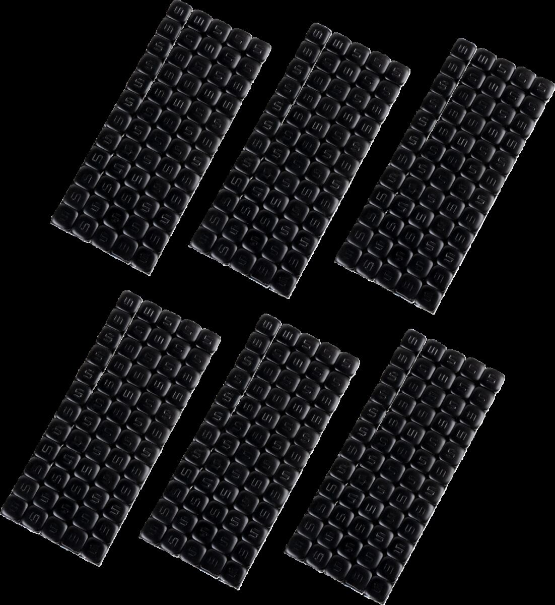 K&L-SUPPLY, WEEL WEIGHTS, STICK ON, SMALL, 5G, BLACK