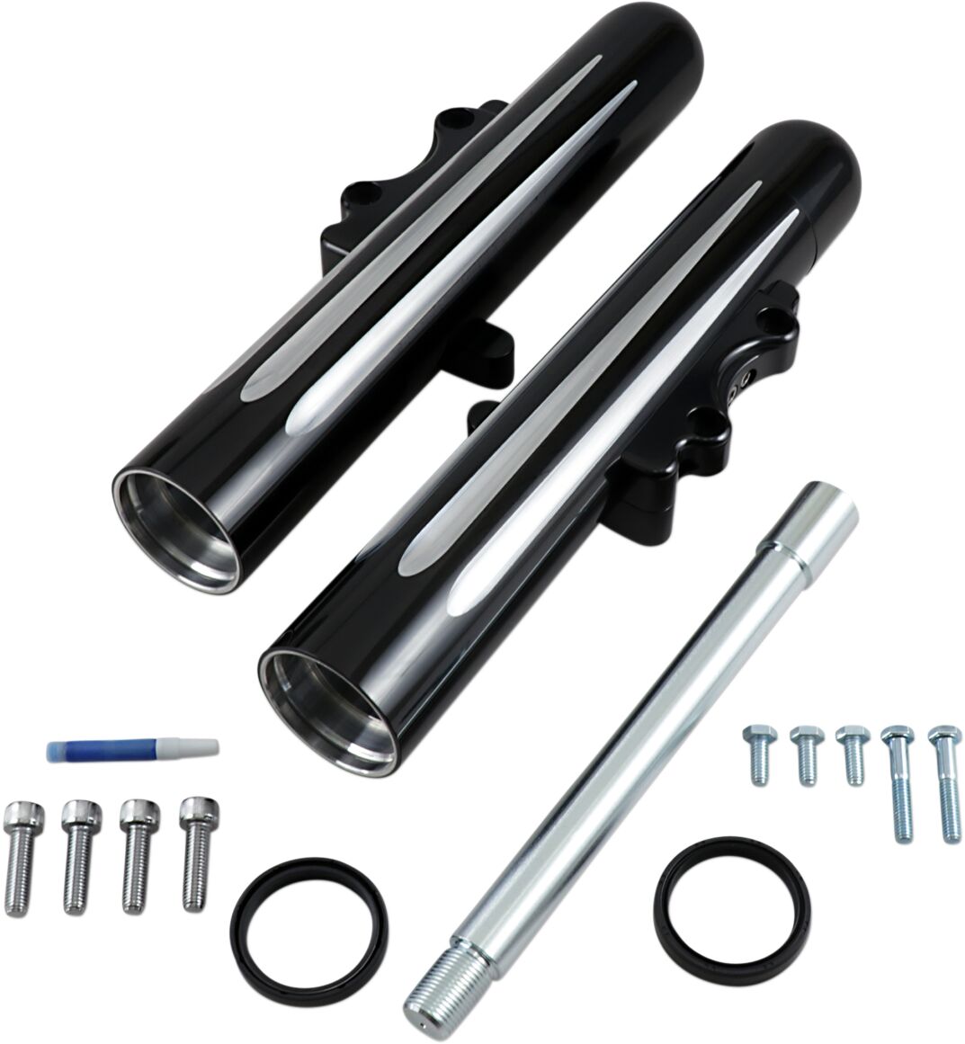 FORK LEGS HOT LEGS DEEP CUT DUAL DISC BLACK