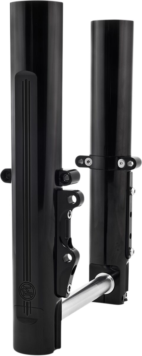 FRONT LOWER FORK LEG KIT SINGLE DISC BLACK