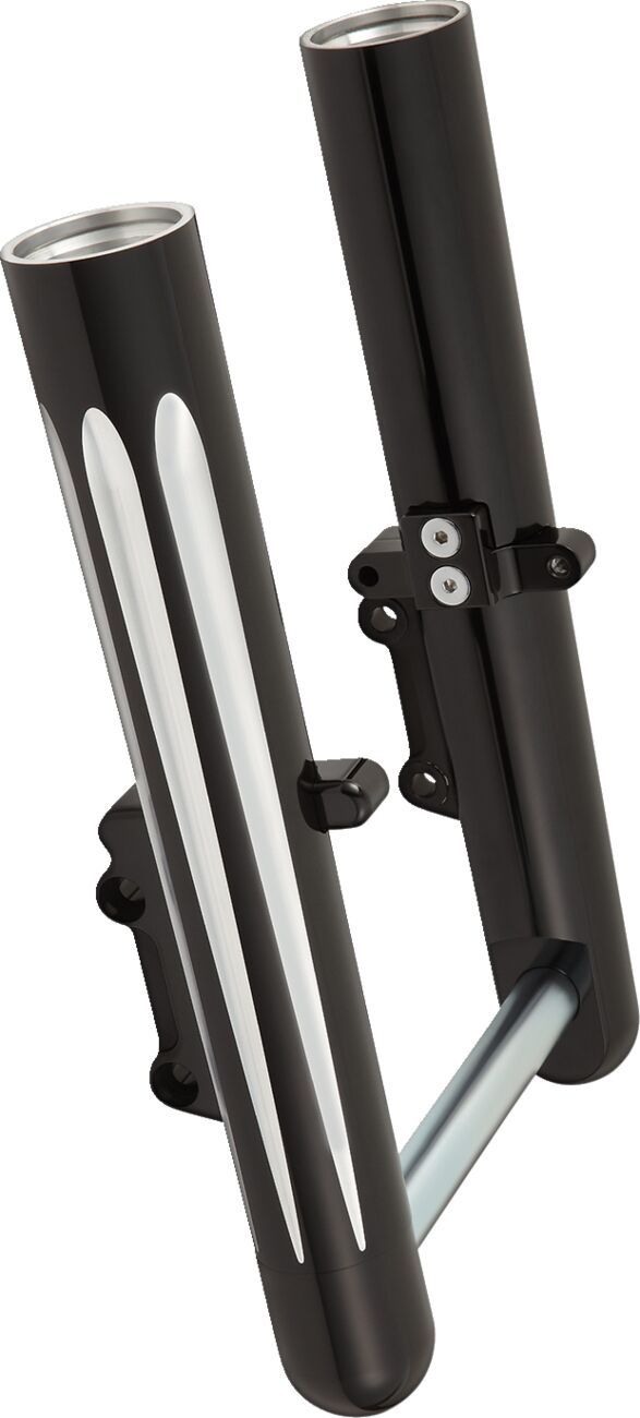 FORK LEGS HOT LEGS DEEP CUT DUAL DISC BLACK