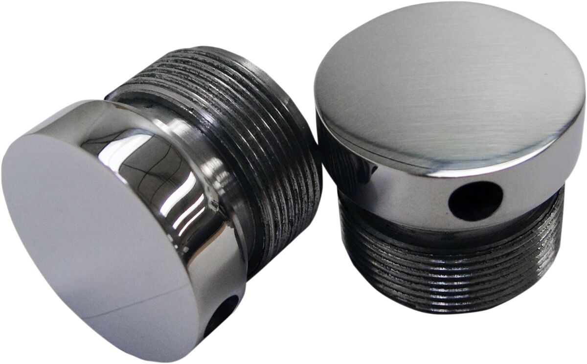 39MM FLUSH MOUNT FORK CAPS - POLISHED