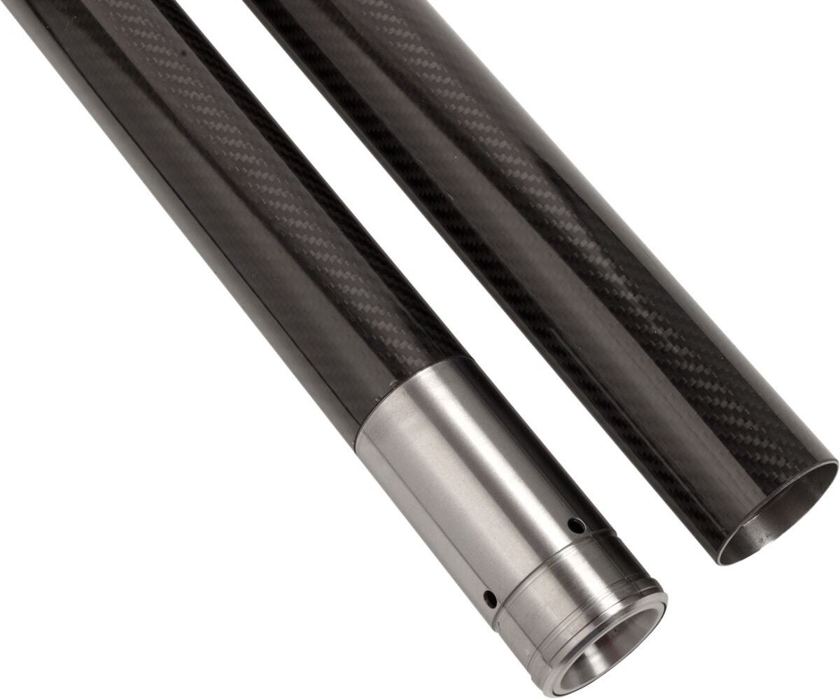 FORK TUBE 49MM 23 7/8 STOCK BLACK CARBON FIBER