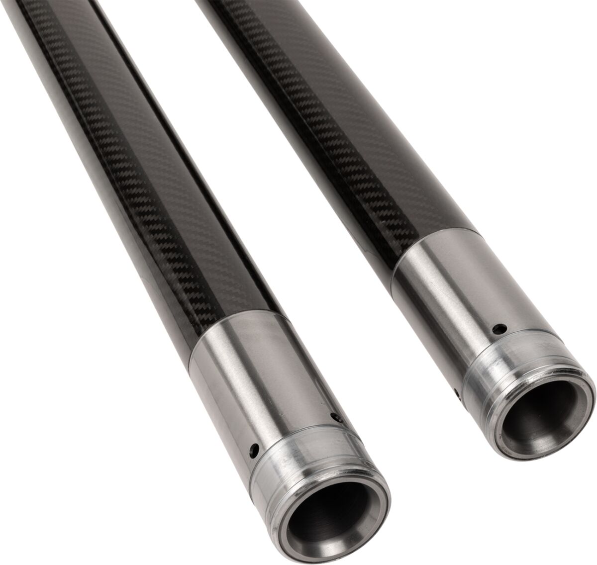 FORK TUBE 49MM 27 7/8 4 OVER STOCK BLACK CARBON FIBER