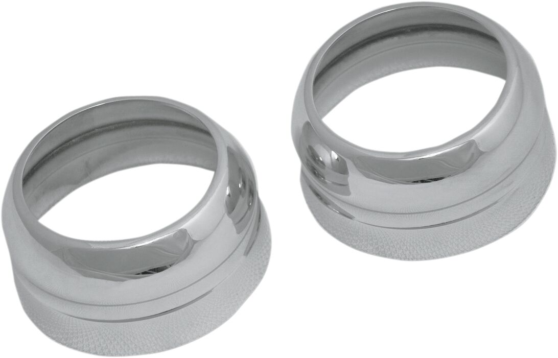 FORK BOOT COVER 49MM CHROME