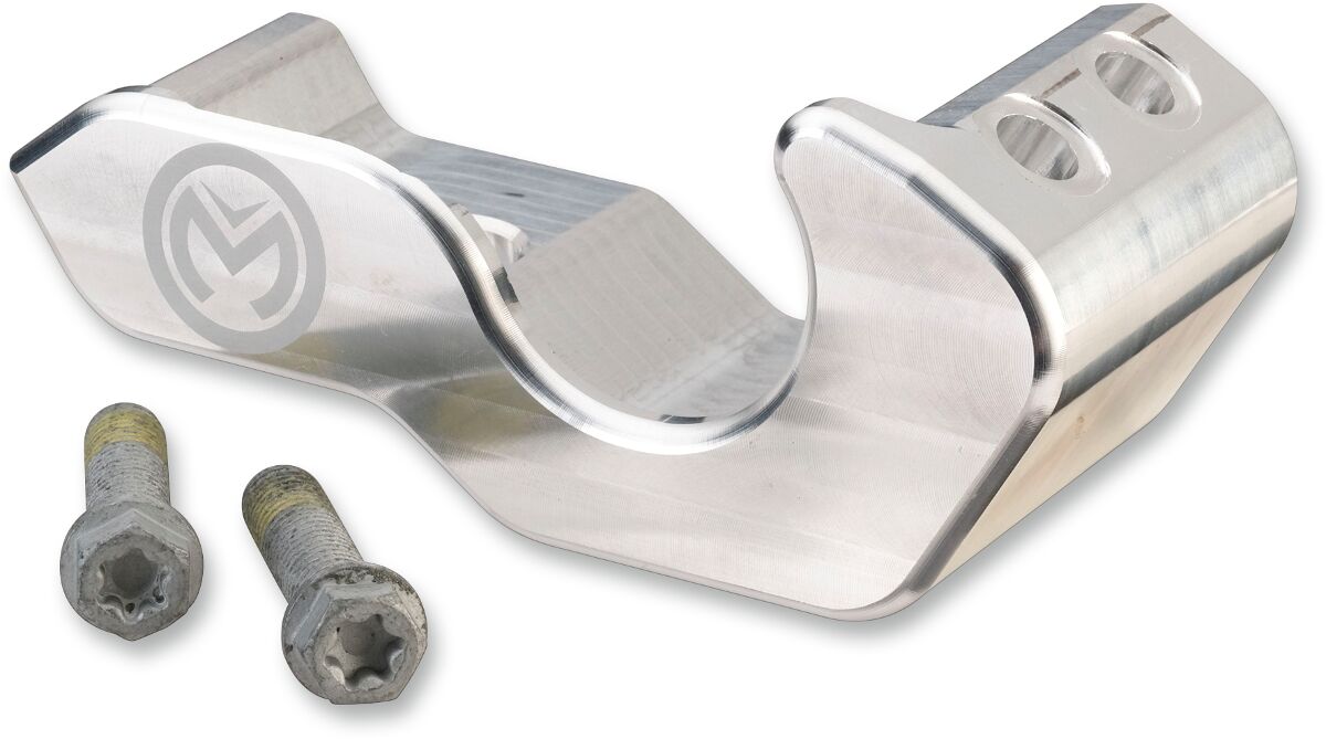 RIGHT LOWER FORK LEG GUARD 6061-T6 BILLET ALUMINUM
