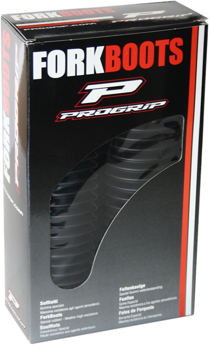 FORK BOOTS THERMOPLASTIC RUBBER 2500 BLACK