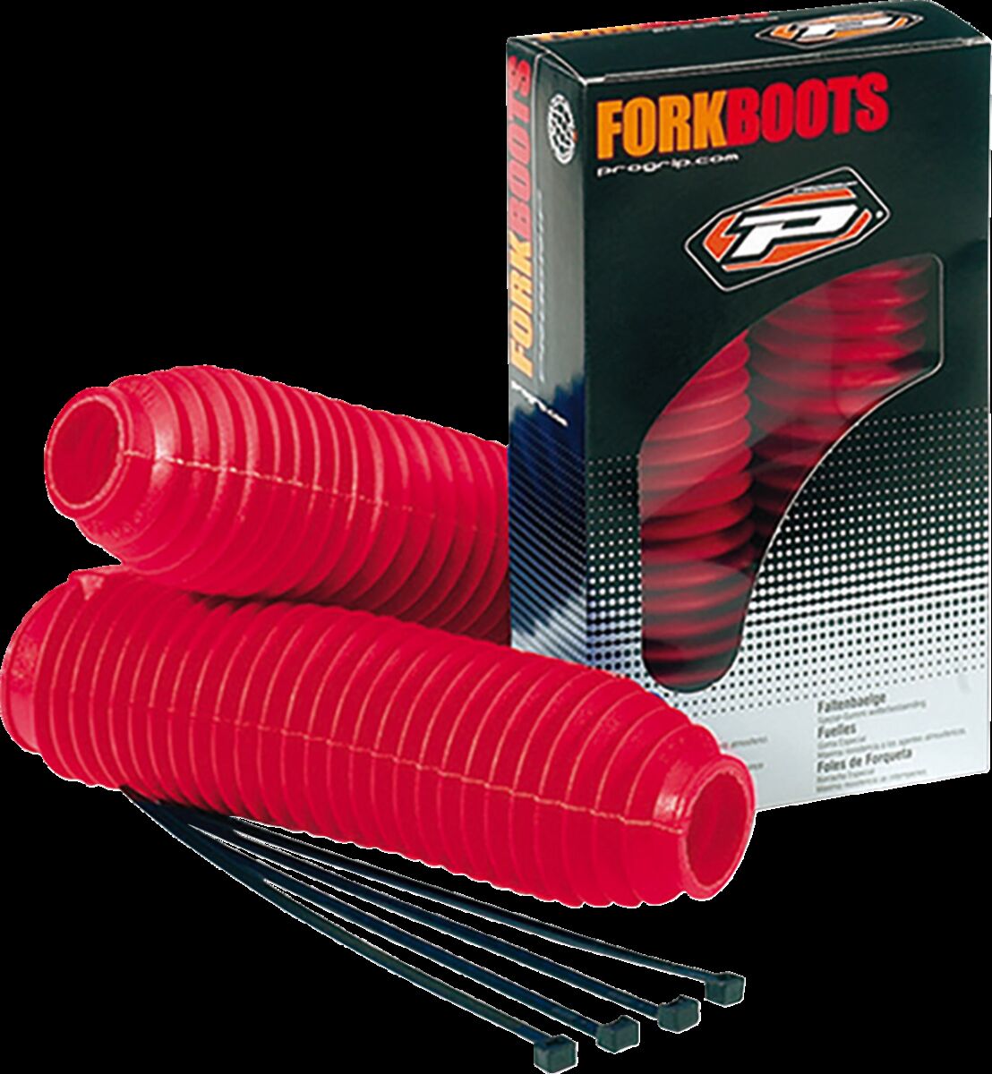 FORK BOOTS THERMOPLASTIC RUBBER 2510 RED