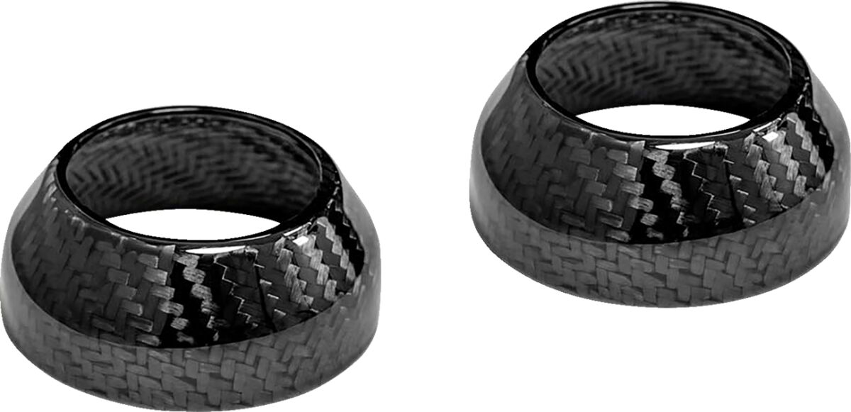 COVER FORK CARBON FIBER 39MM GLOSS
