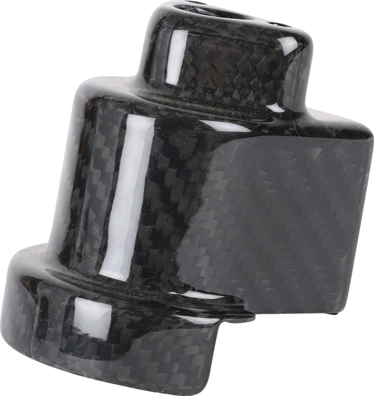 COVER STEERING LOCK 2024- FLTRX GLOSS WEAVE CARBON