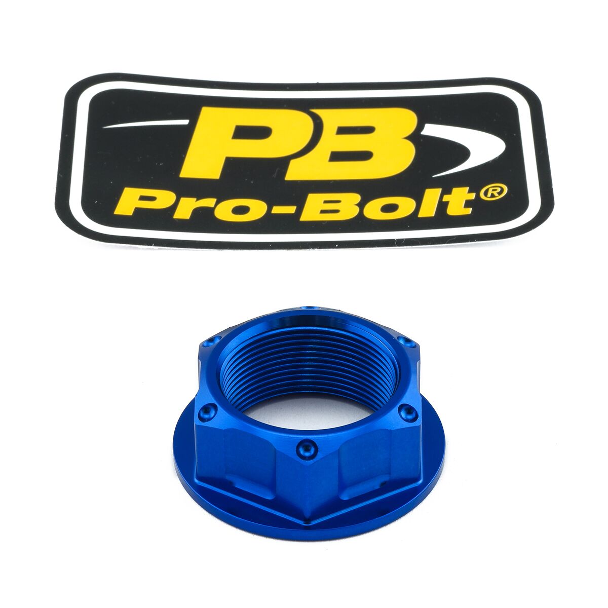 TOP YOKE NUT M24X1.00 BL