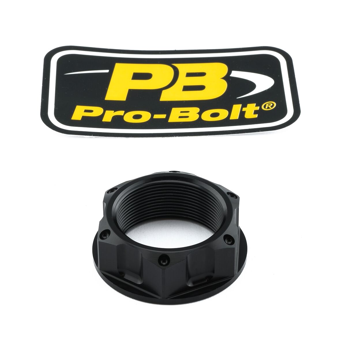 TOP YOKE NUT M28X1.00 BLK