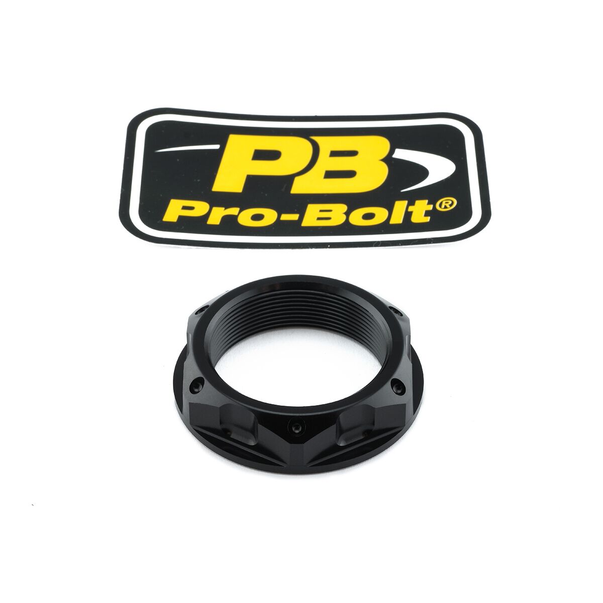 TOP YOKE NUT M33X1.00 BLK