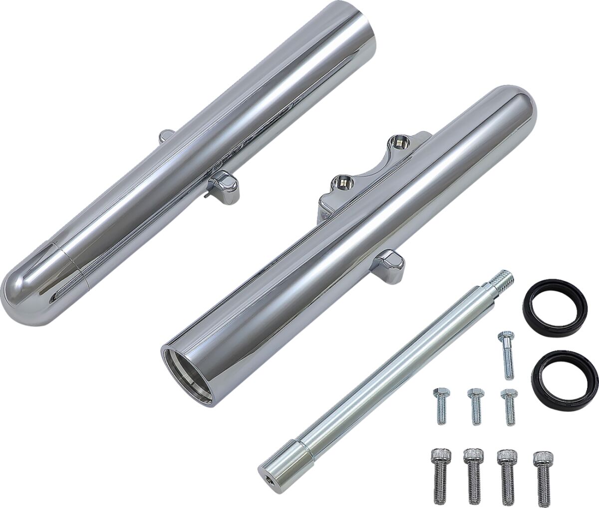 FORK LEGS HOT LEGS SMOOTH SINGLE DISC CHROME