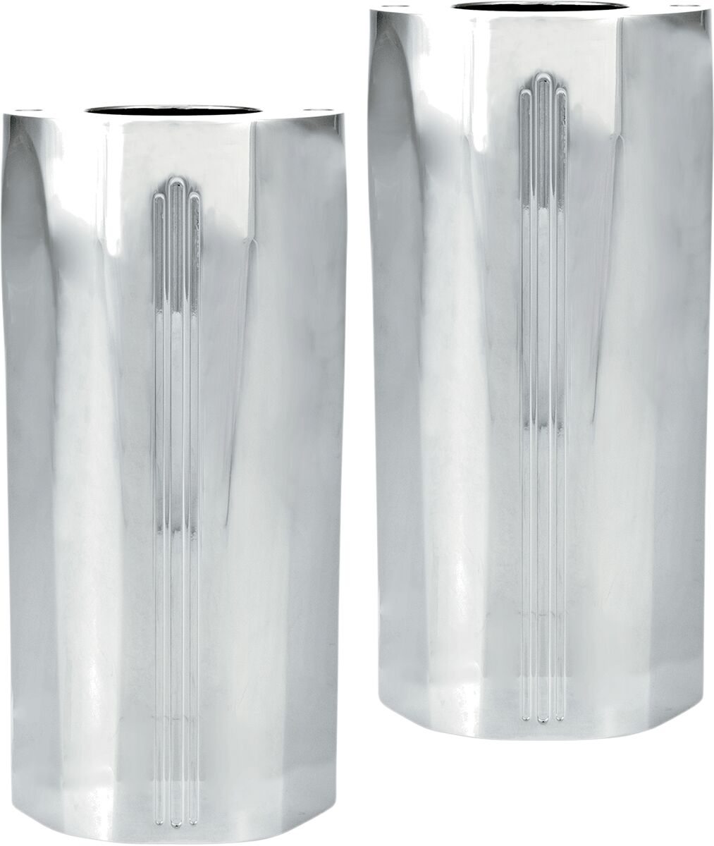 FORK SLIDER COVER TECH CHROME