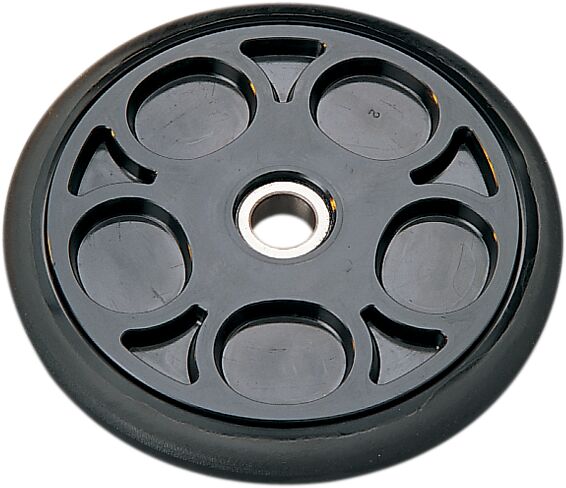 IDLER WHEEL STANDARD 7.00" PLASTIC WITH BEARING BLACK