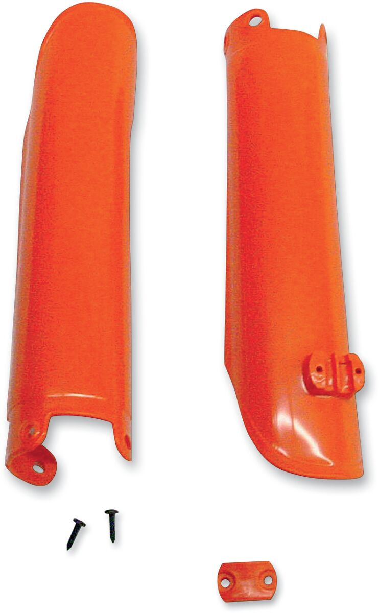 FORK SLIDER PROTECTORS KTM SX/SX-F/EXC ORANGE