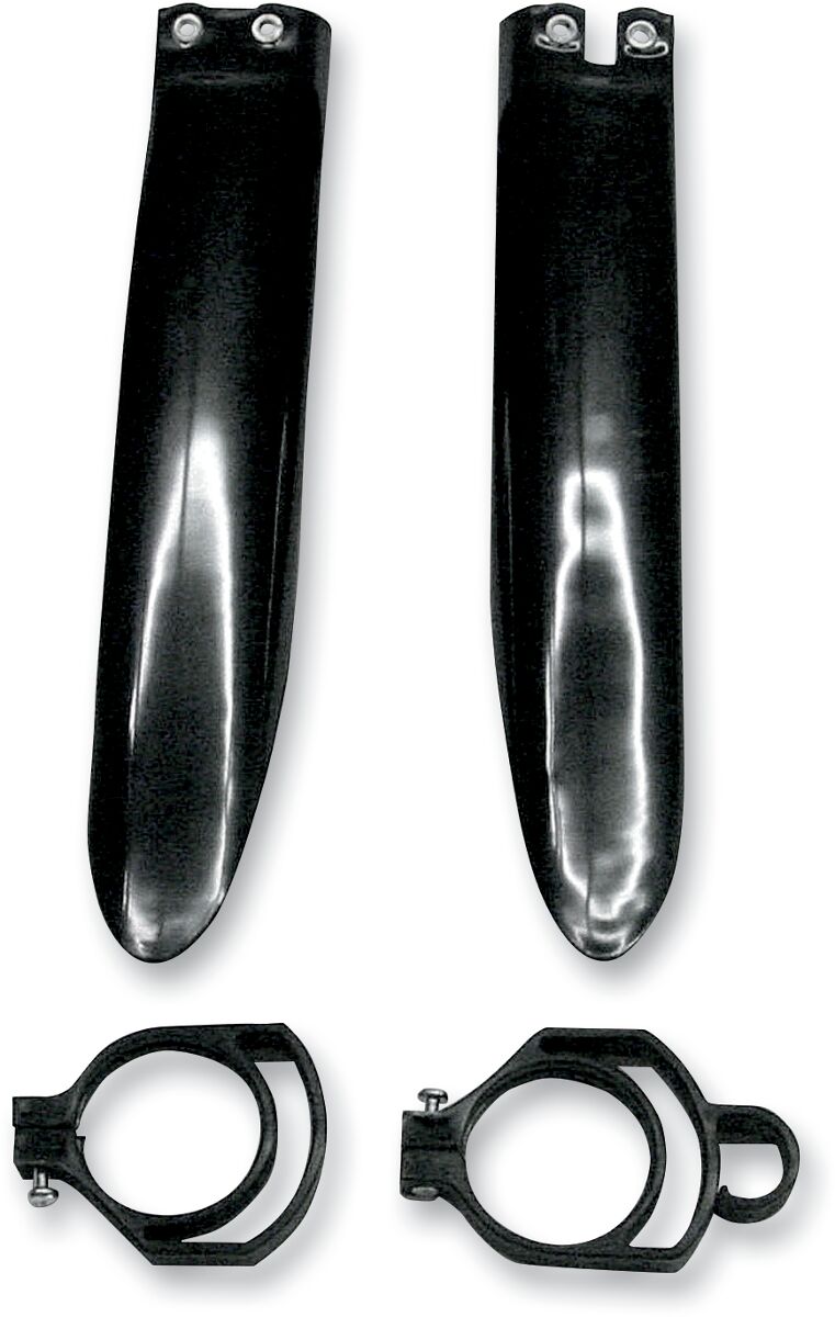 FORK SLIDER PROTECTORS KAWASAKI KX85 BLACK