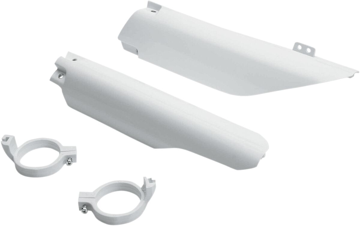 FORK SLIDER PROTECTORS SUZUKI RM/RMZ WHITE
