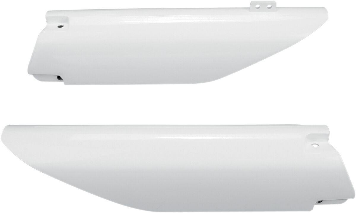 FORK SLIDER PROTECTORS SUZUKI RM/RMZ WHITE