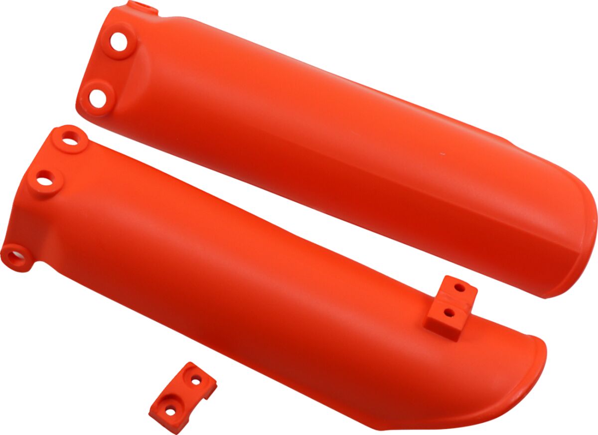 FORK SLIDER PROTECTORS KTM 65SX ORANGE