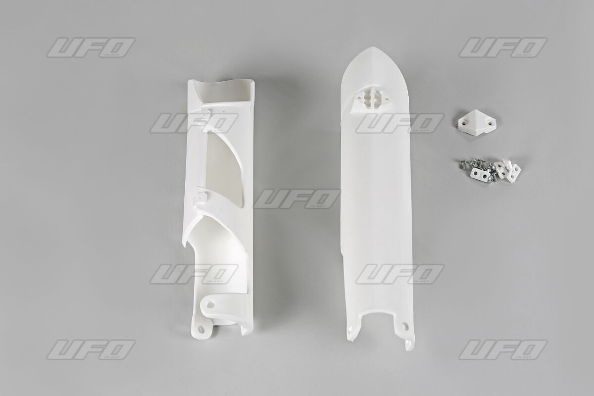 FORK SLIDER PROTECTORS KTM SX/SX-F/EXC WHITE
