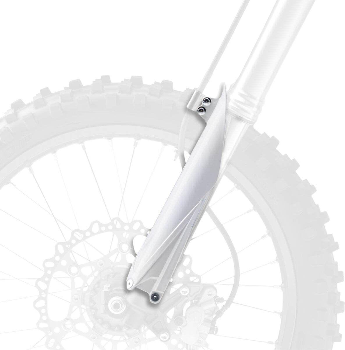 FORK GUARDS WHITE