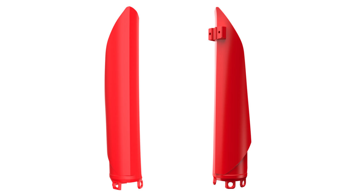 FORK GUARDS RED