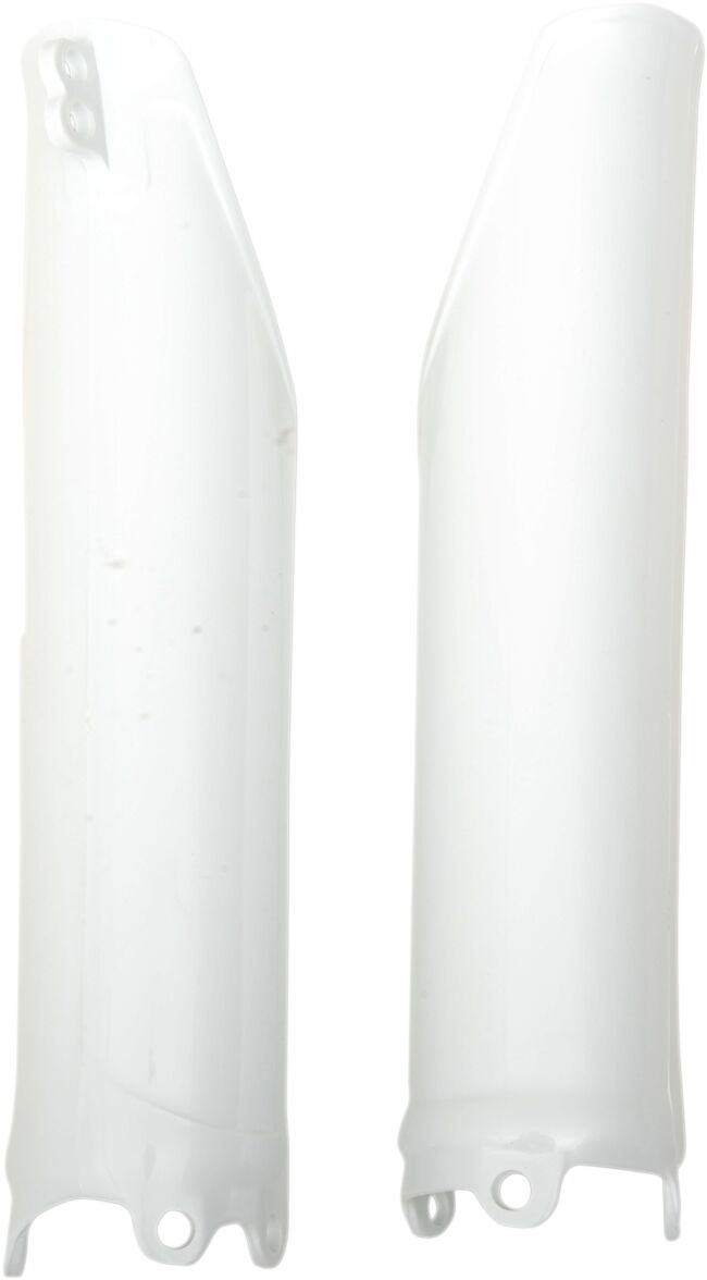 FORK SLIDER PROTECTORS HONDA CRF450R/RX WHITE