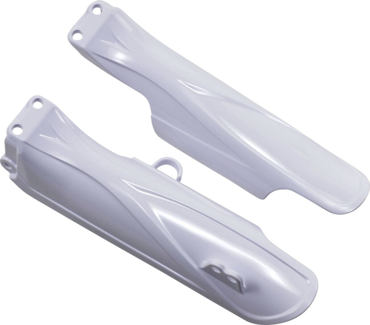 FORK COVERS YZ85 WHITE