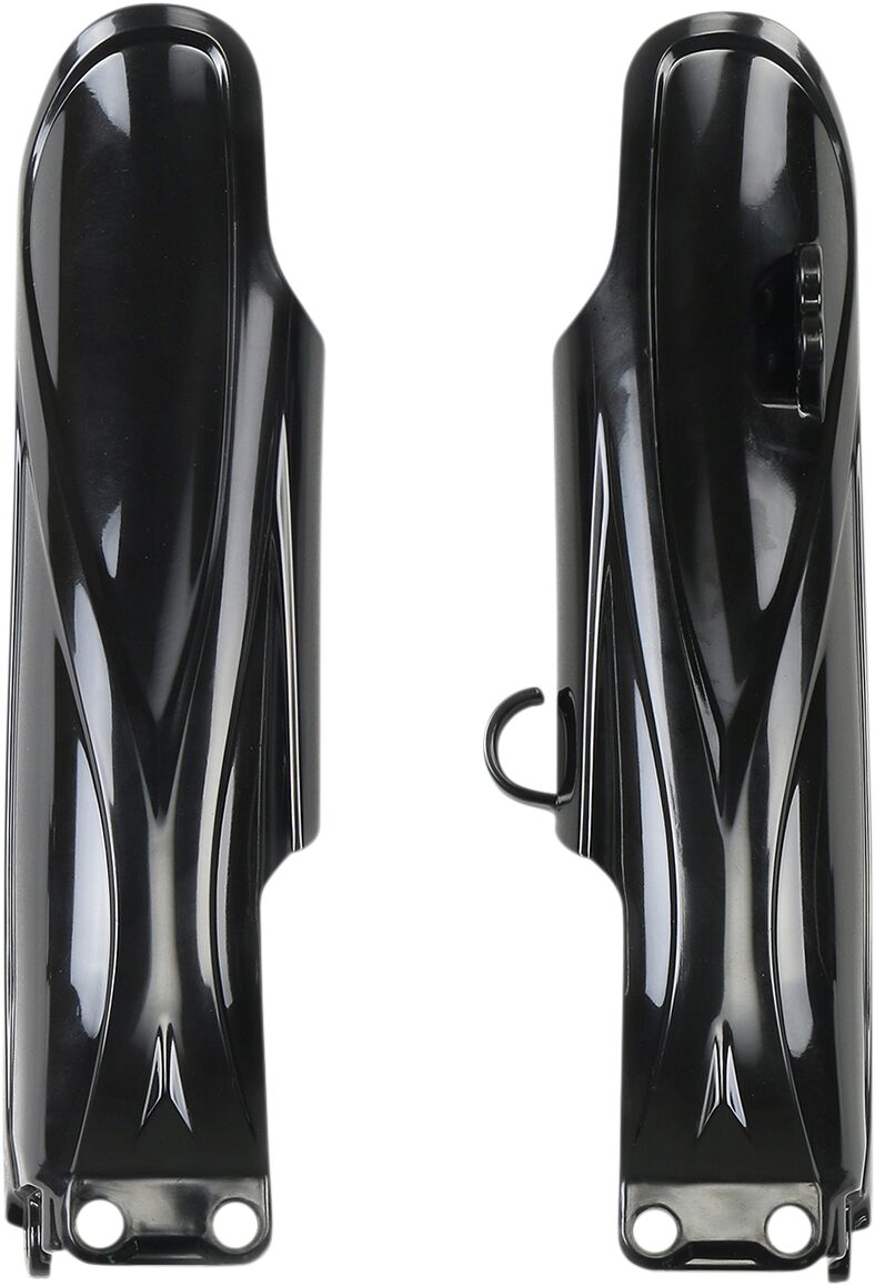 FORK COVERS YZ85 BLACK