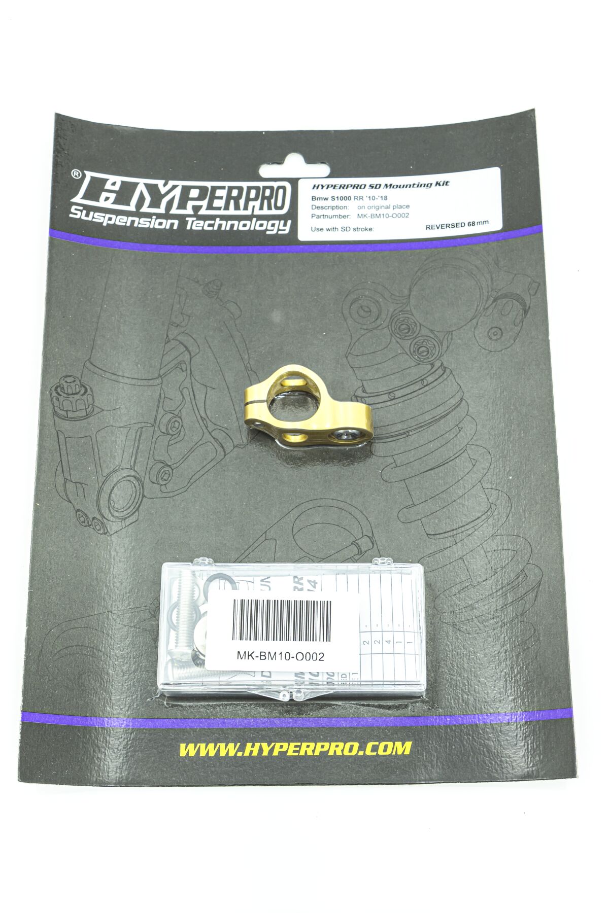 STEERING DAMPER MOUNTING KIT BMW