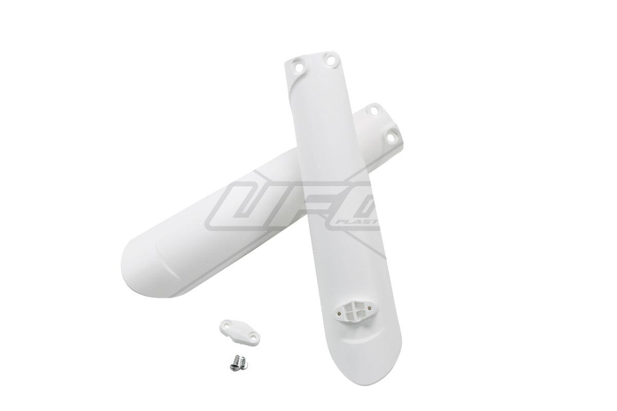FORK SLIDER PROTECTORS KTM SX/SX-F WHITE