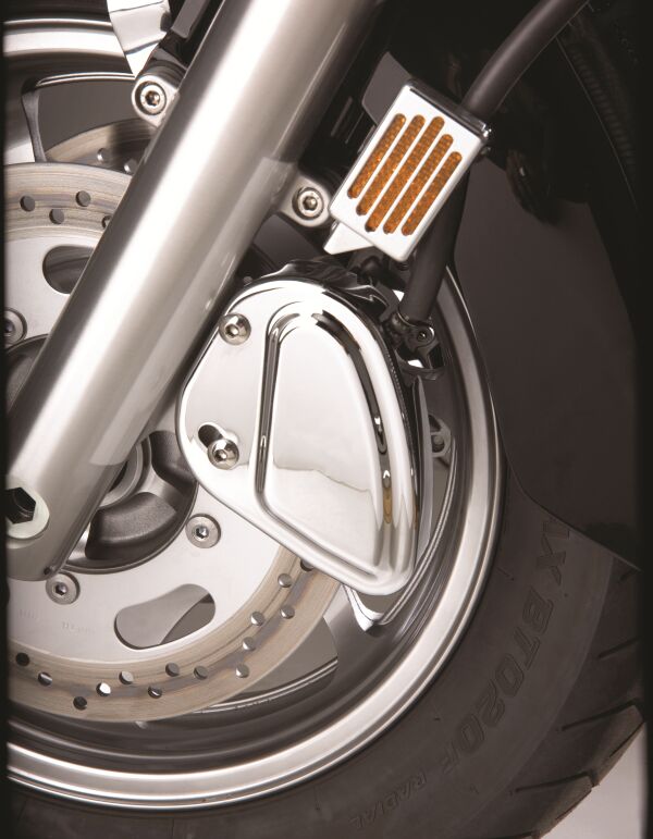 STEPPED FRONT CALIPER COVER