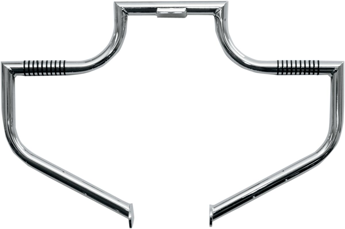 HIGHWAY BAR WITH O-RING LINBAR® / STEEL / FRONT / NATURAL-CHROME