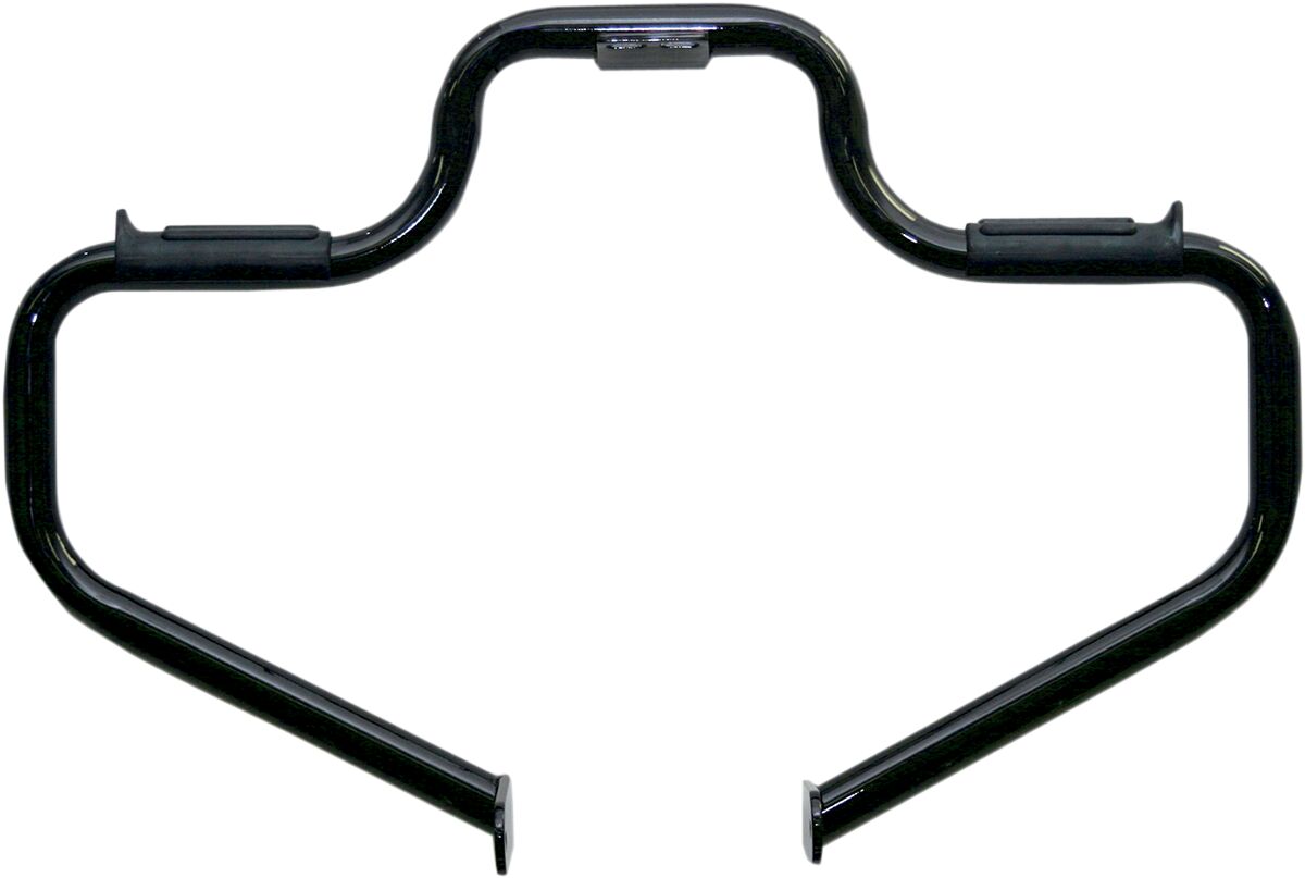 HIGHWAY BAR BUILT-IN RUBBER FOOTREST MULTIBAR® / STEEL / FRONT / BLACK