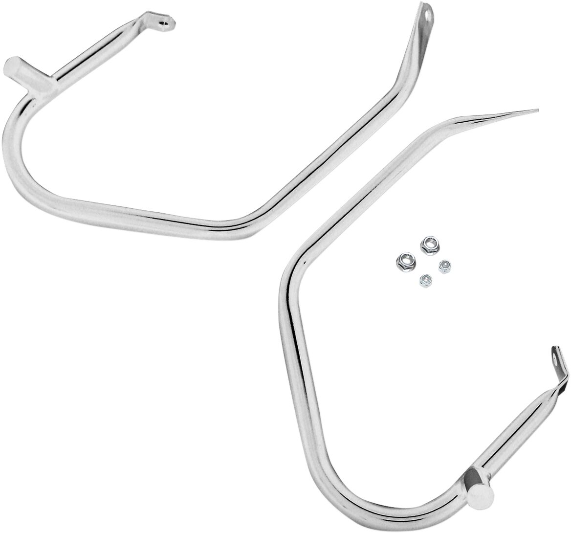 SADDLEBAG GUARDS LOW-PROFILE CHROME