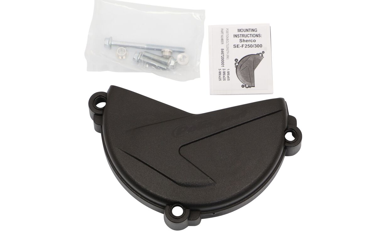CLUTCH COVER FOR SHERCO SEF250/300 BLACK