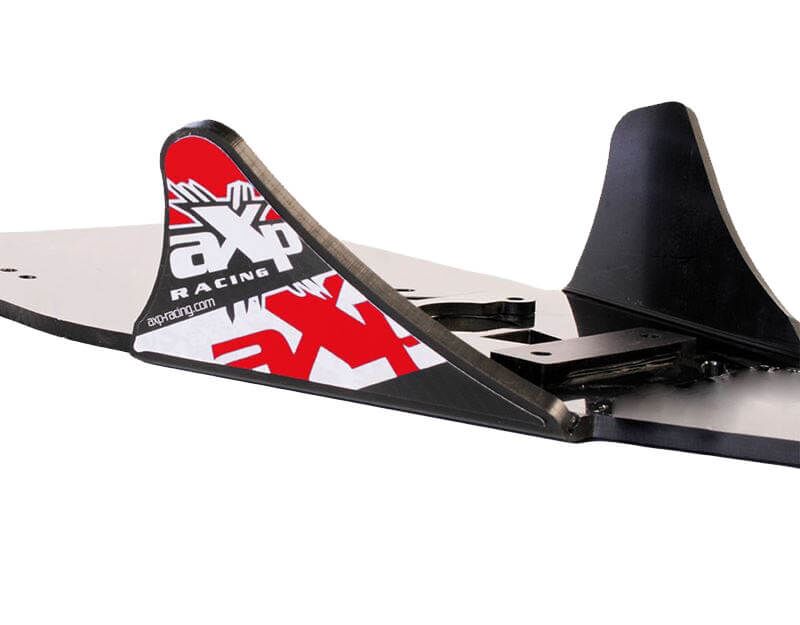 CENTRAL SKID PLATE YFZ450R BK/RD