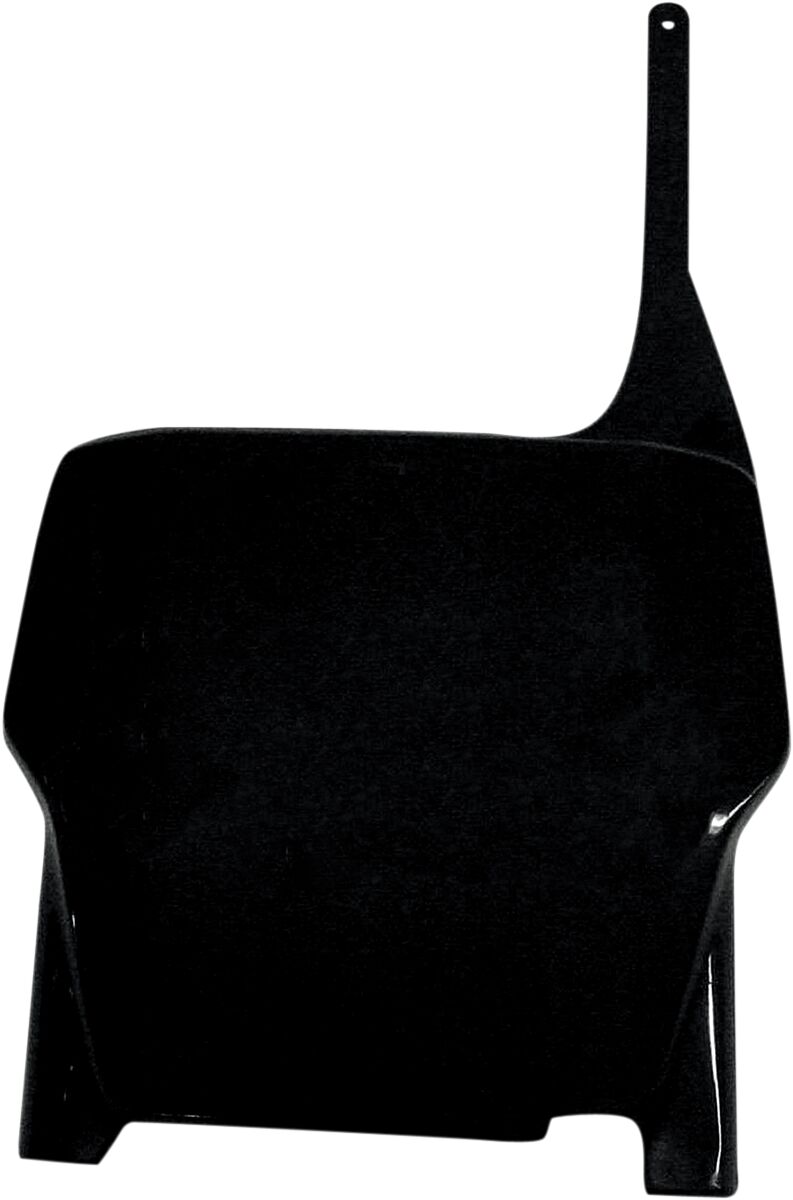 FRONT NUMBER PLATE HONDA CR125/250 & CRF250/450 BLACK