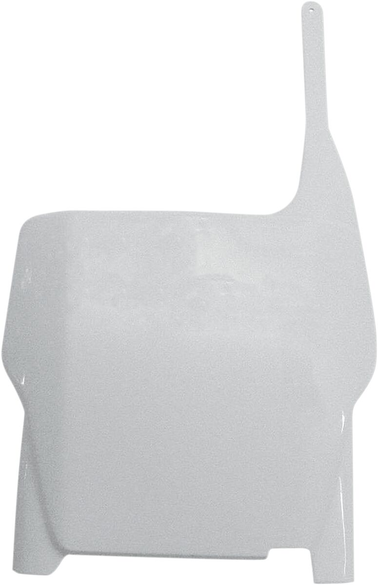 FRONT NUMBER PLATE HONDA CR125/250 & CRF250/450 WHITE