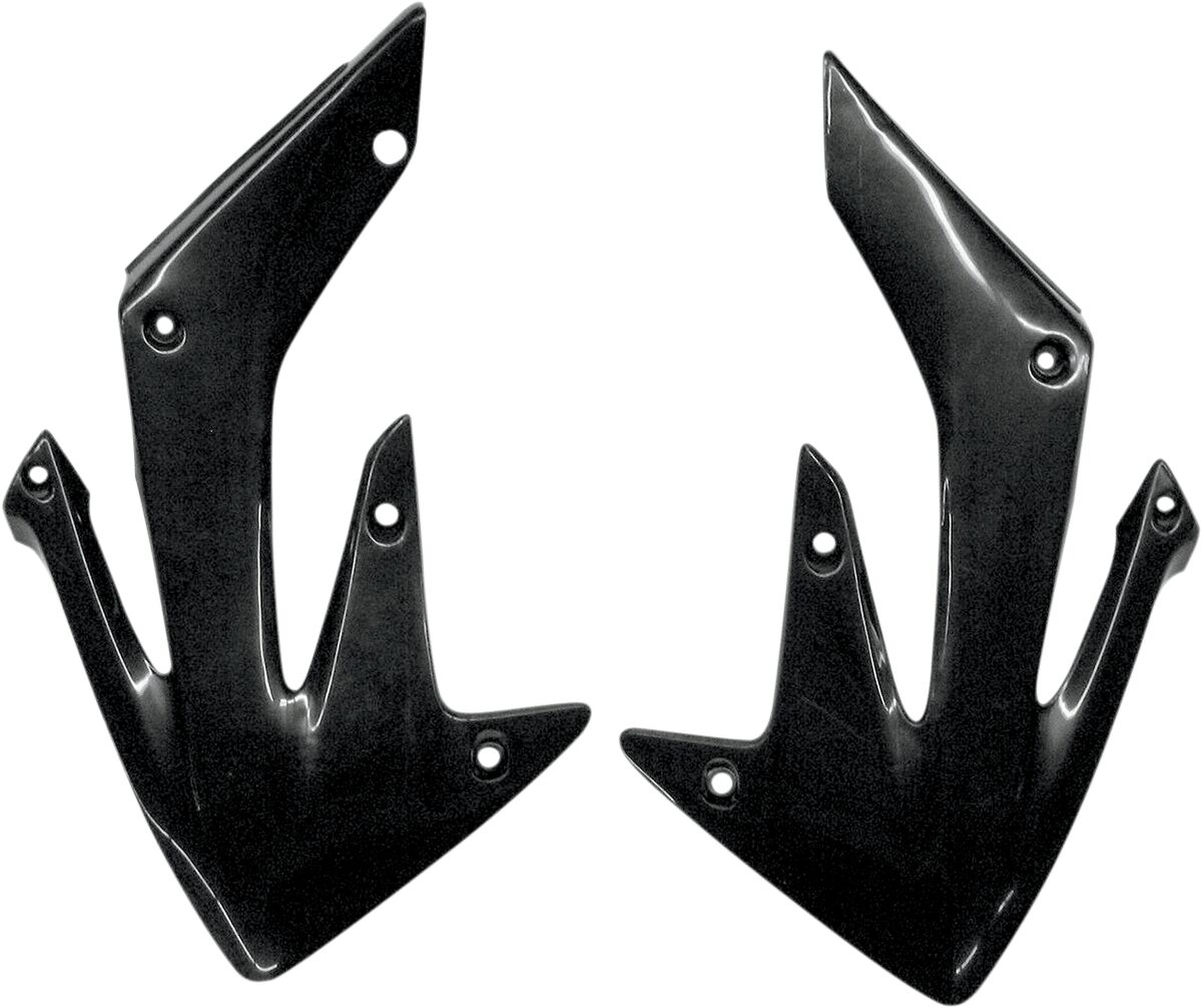 RADIATOR COVERS HONDA CRF250R/X BLACK