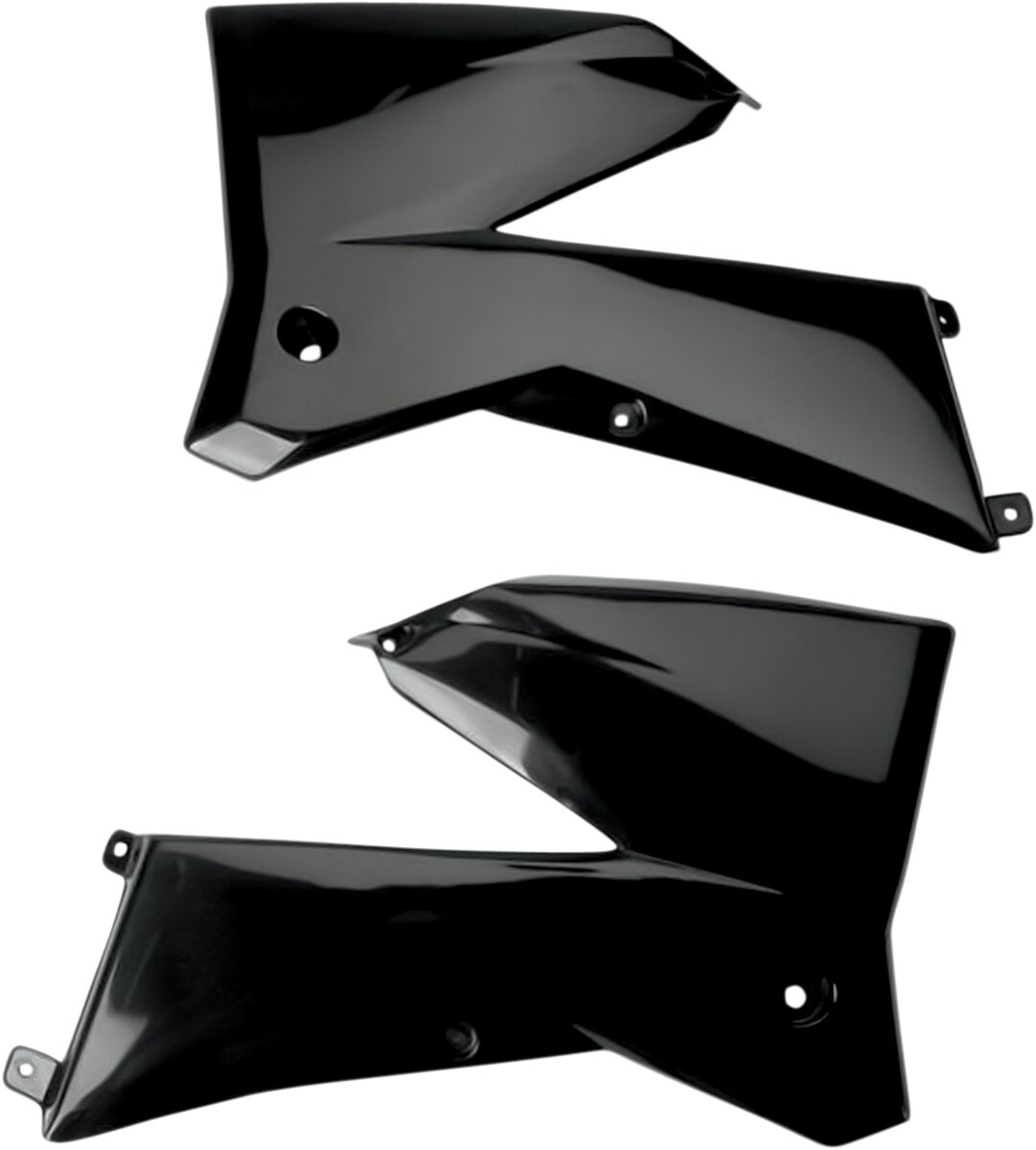 RADIATOR COVERS KTM SX/SX-F/EXC BLACK