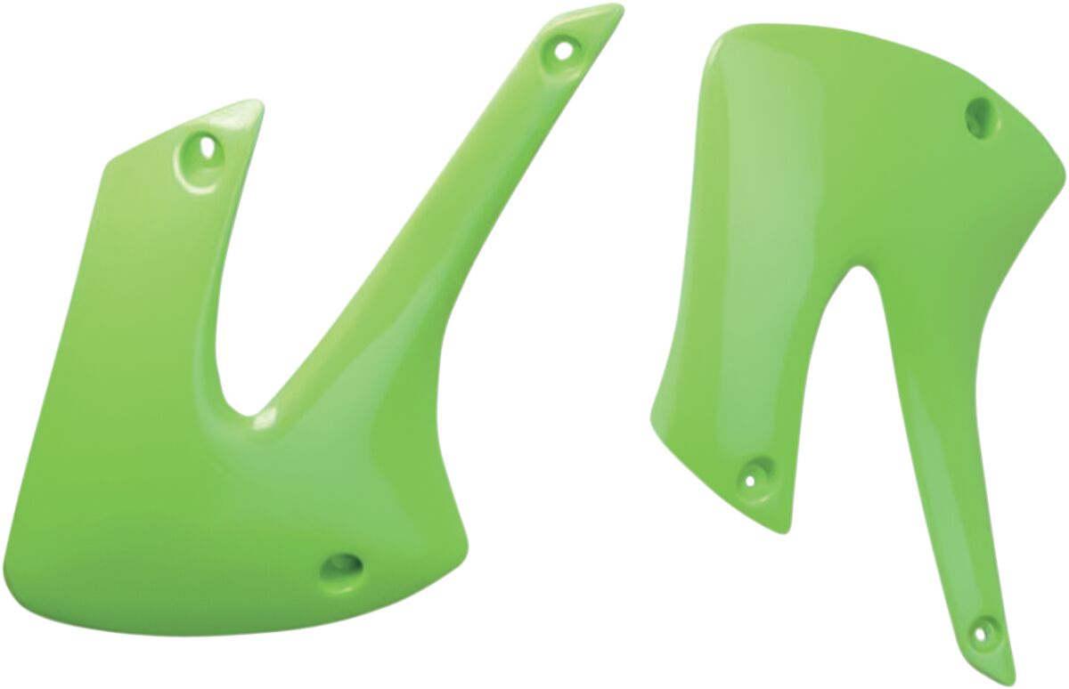 RADIATOR COVERS KAWASAKI KX85 KX-GREEN