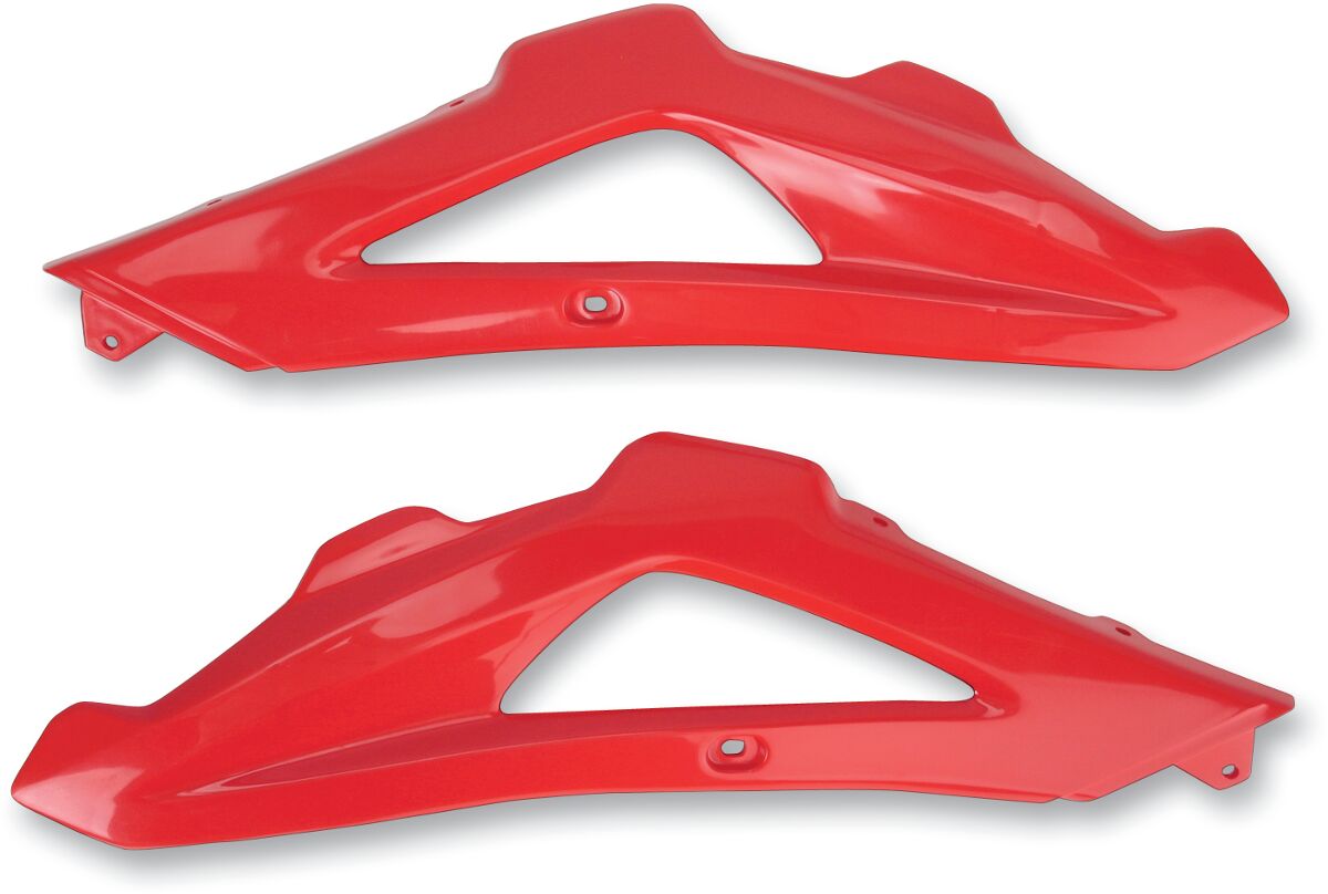UPPER RADIATOR COVERS HUSQVARNA CR/WR/TE/TC RED